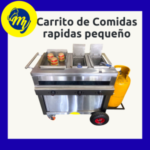 Carrito de salchipapa pequeño